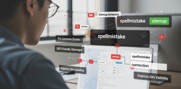 sitemap generator spellmistake